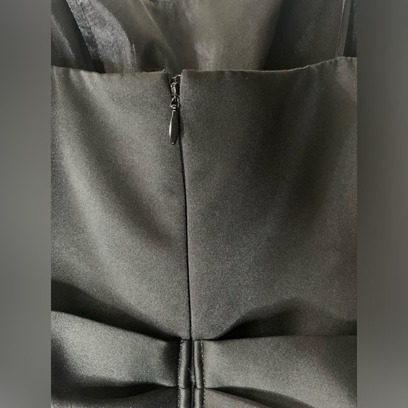 NWT A.B.S. by Allen Schwartz Collection Black Strapless Cocktail Dress Size 4 - Picture 11 of 12